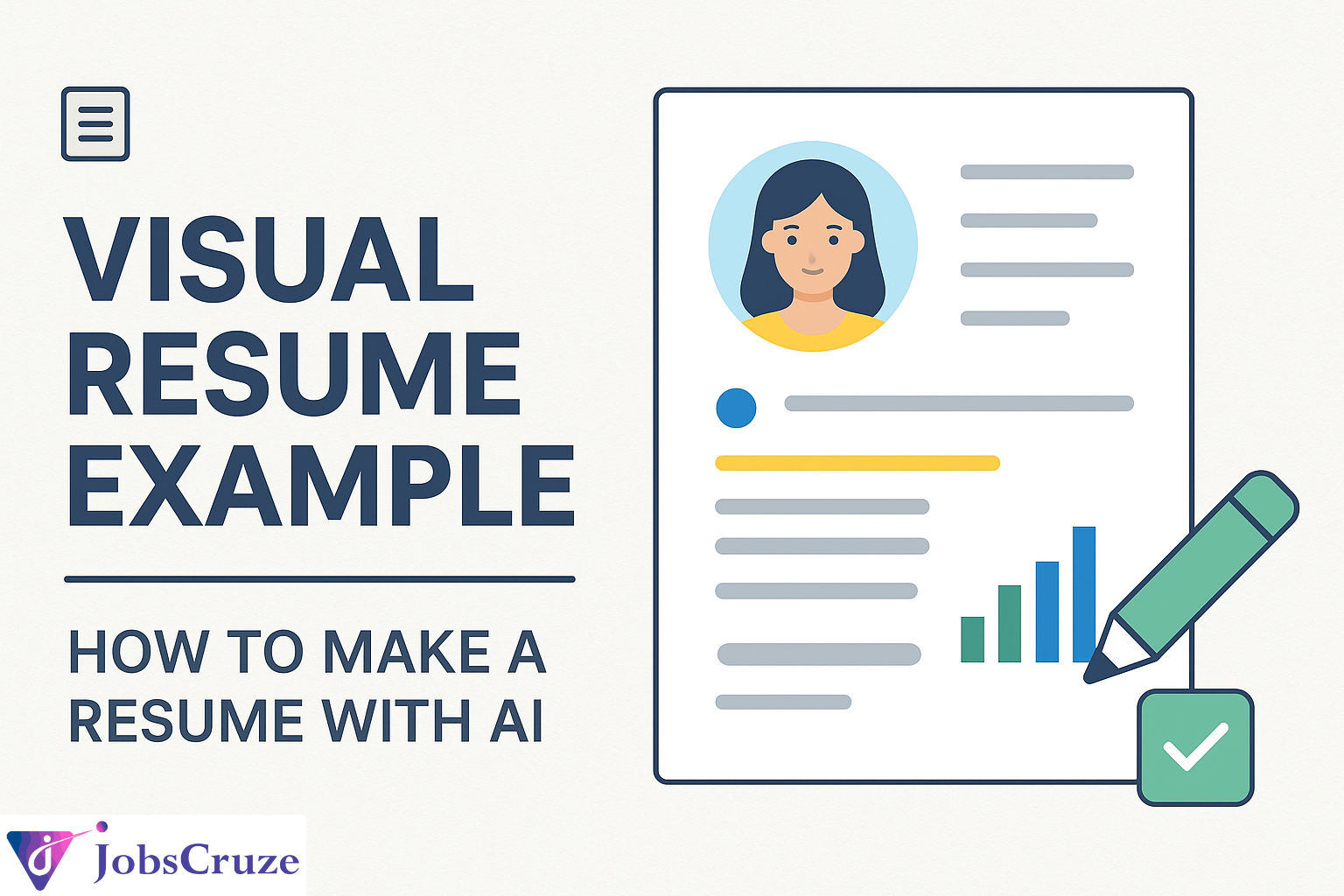 How to Make a Resume with AI – A Visual CV Guide for Students