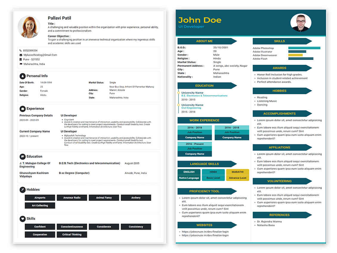 Applicant Tracking System Resume