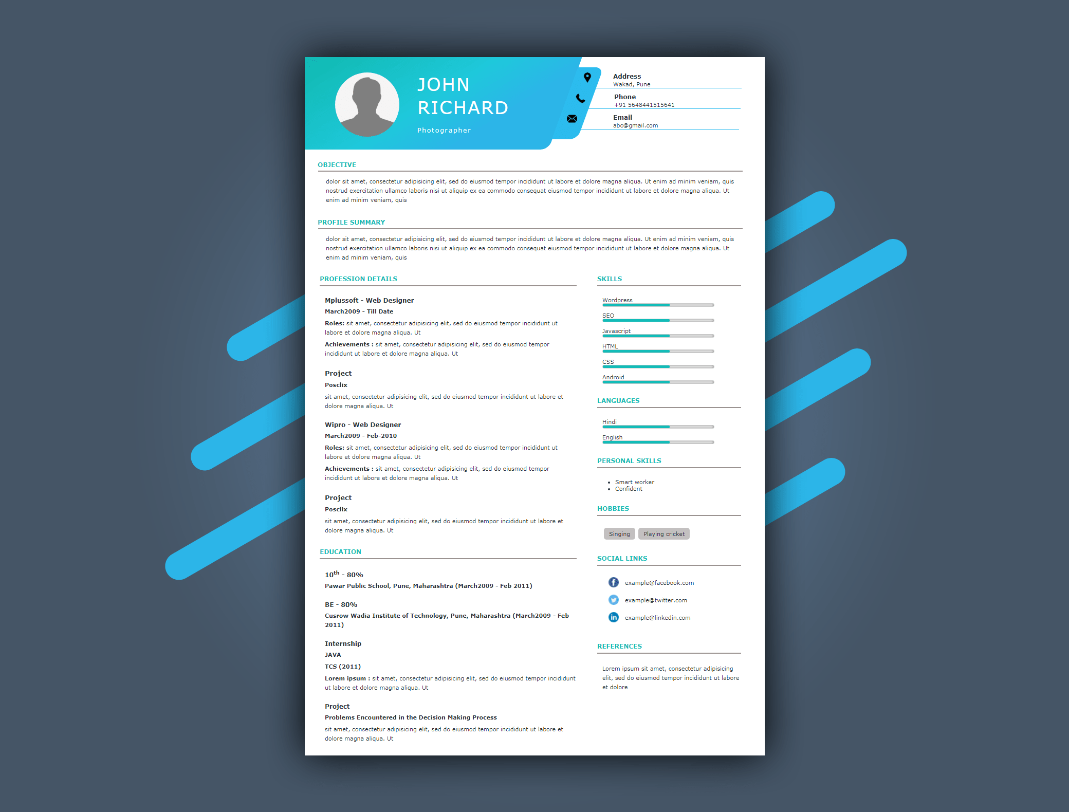 Free Resume Builder