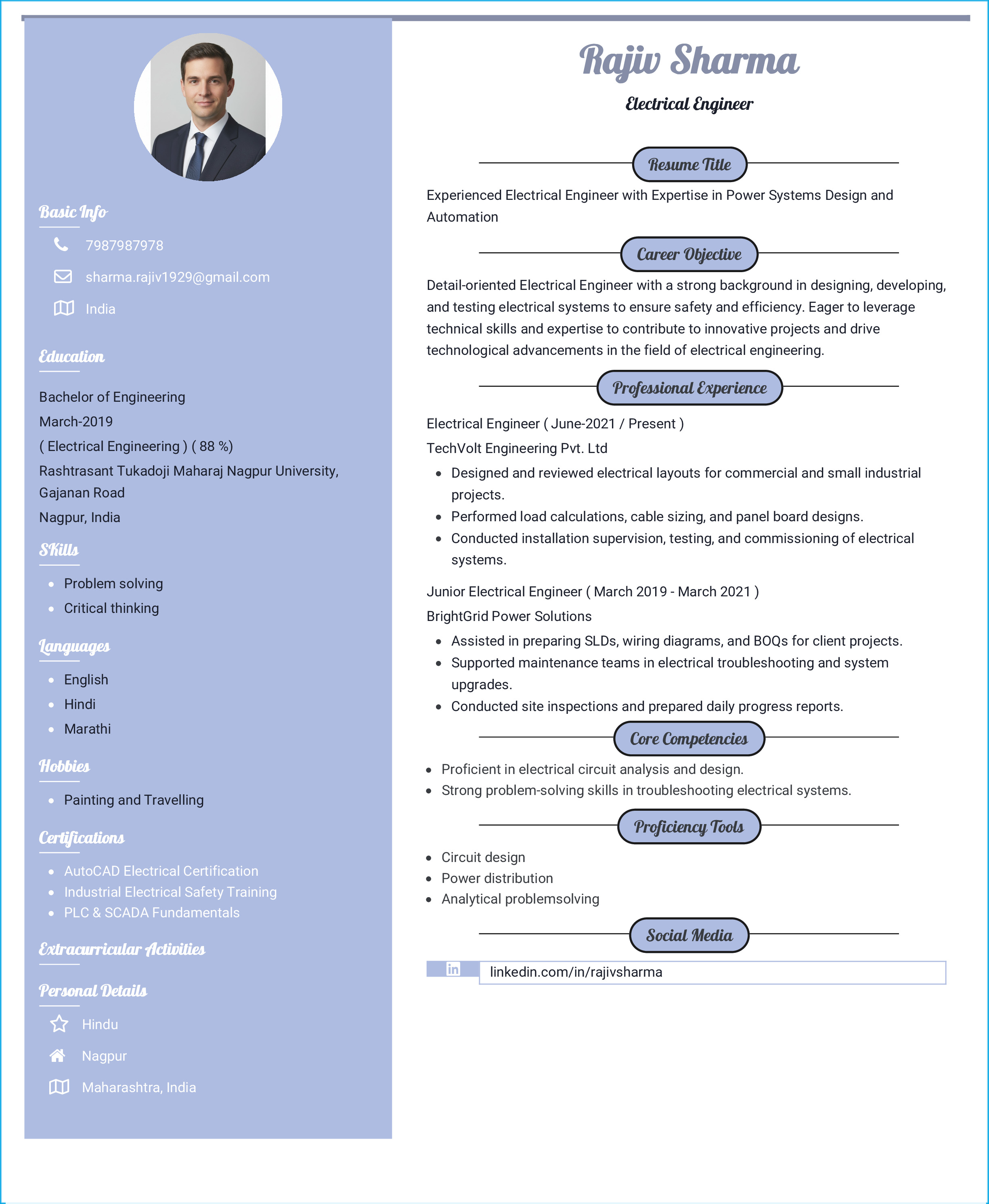 IRS Tax Examiner Resume Example