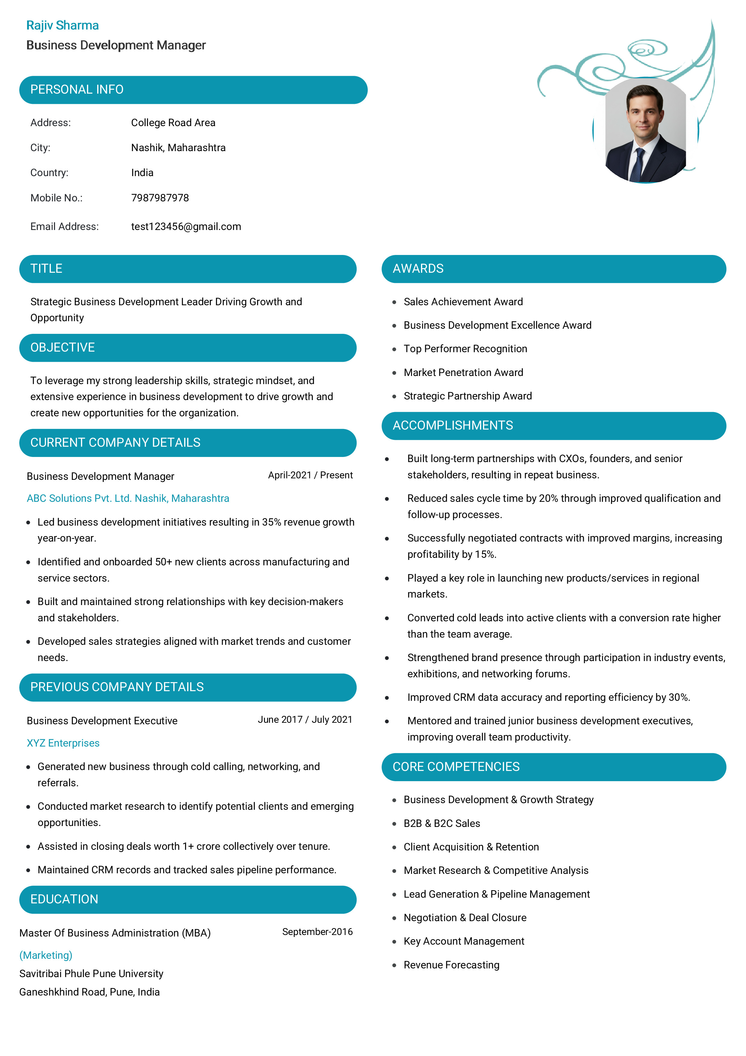 IRS Tax Examiner Resume Example