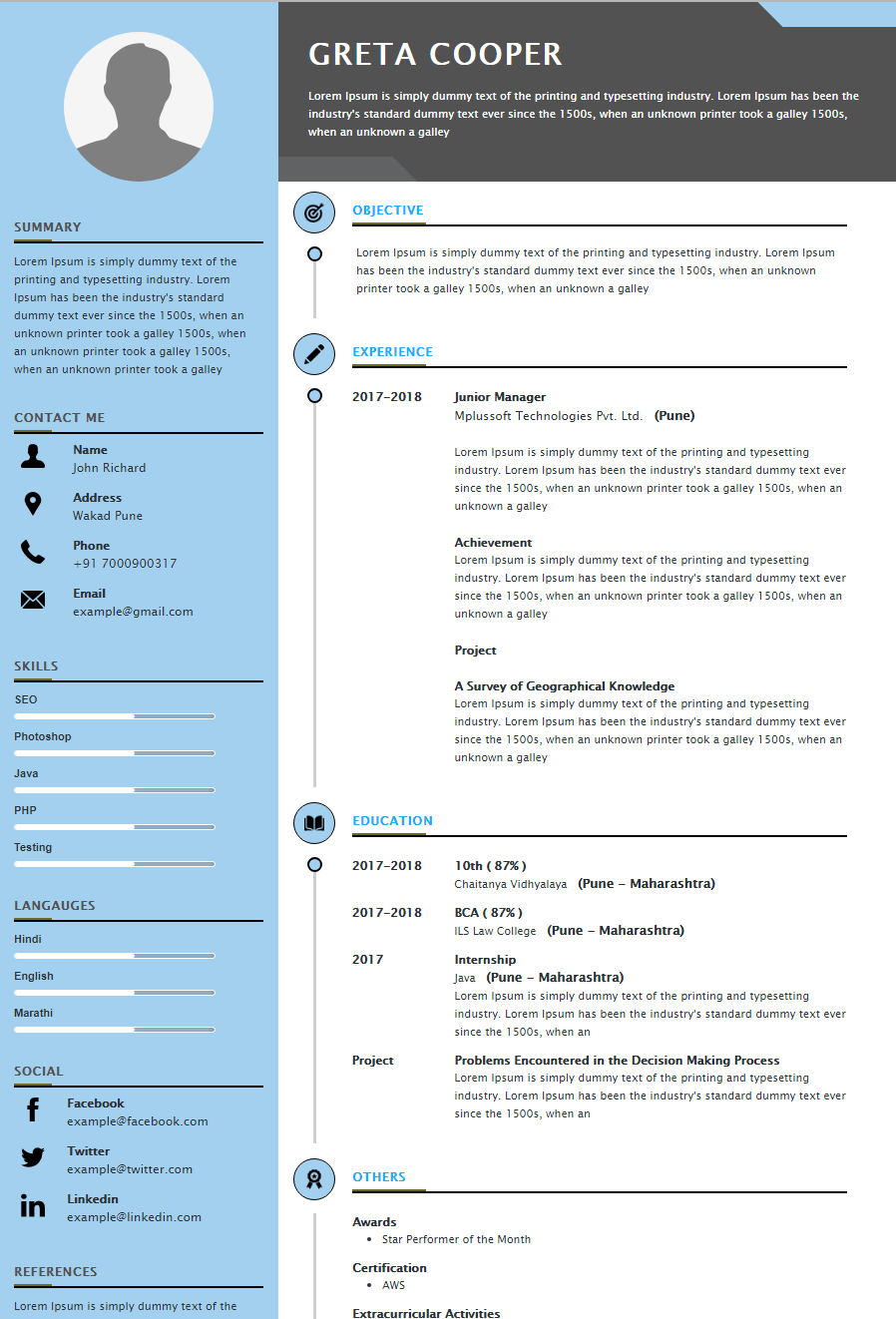 Create Your Resume