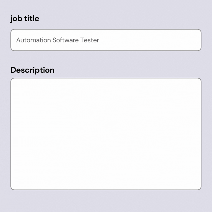 resume format